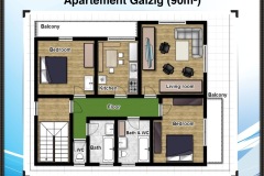 Appartement map