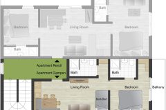Appartement map gampen